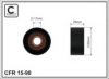 CAFFARO 15-98 Tensioner Pulley, v-ribbed belt